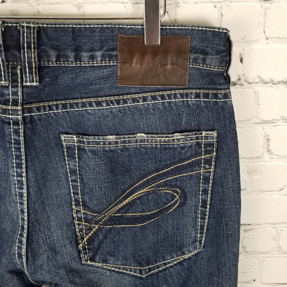 BOOTLEGGER | Rocco distressed straight leg jeans